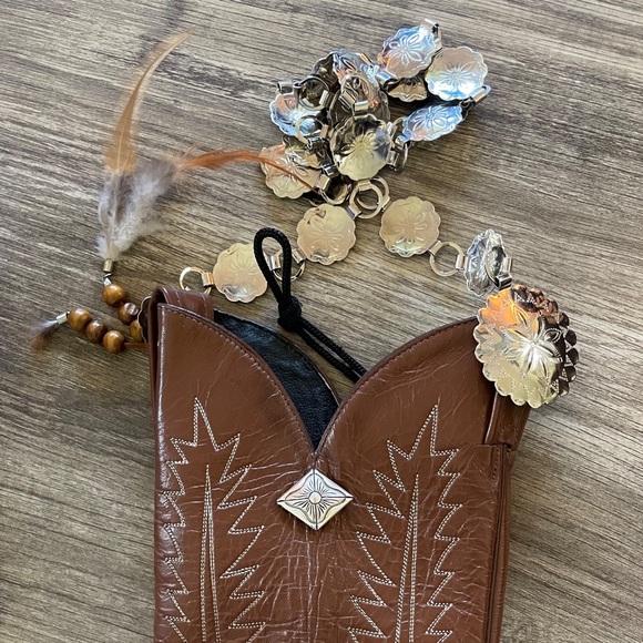 Custom Made By Marge Tony Lama Western Boot Bag - Picture 6 of 11